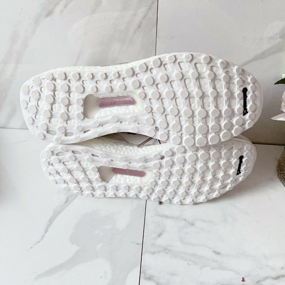 Adidas UltraBoost DNA Super Max Womens Running Shoes White Metallic Purple 10.5 - Picture 6 of 7